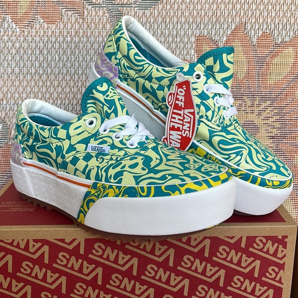 Vans Era Stacked
Wavy Daze Tile Blue
VNOA4BTOCES
WMNS Platforms - sneakers - Picture 5 of 16